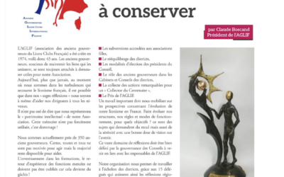 Une mémoire à conserver