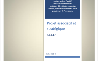 Projet associatif et stratégique AGLIF